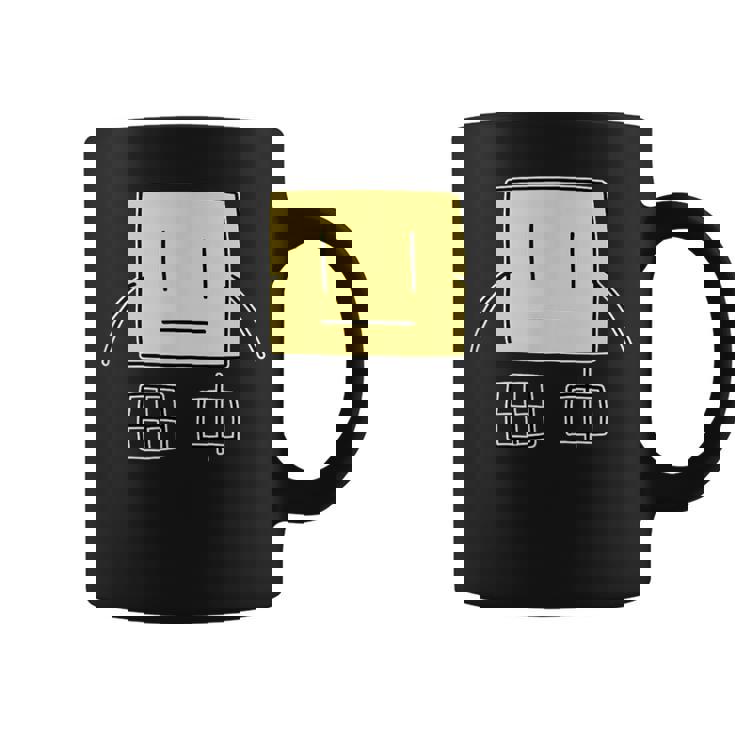 前背両面おもしろプリント「田中」 コーヒーマグ