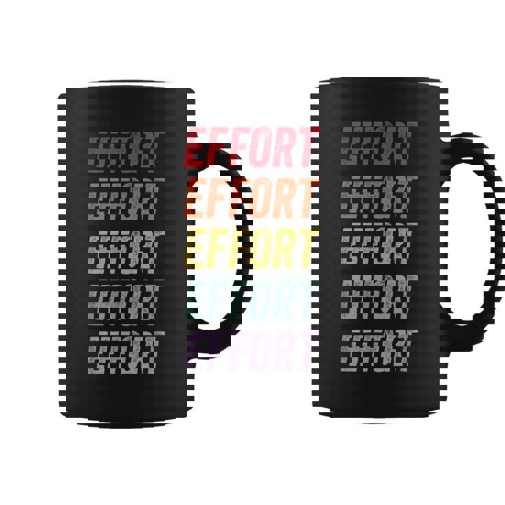 努力 コーヒーマグ