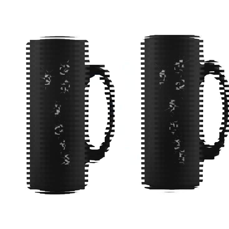 北斗七星と弾痕の融合で魅せる大胆スタイル コーヒーマグ