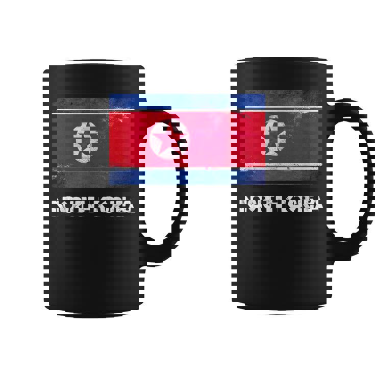 北朝鮮国旗tシャツ コーヒーマグ