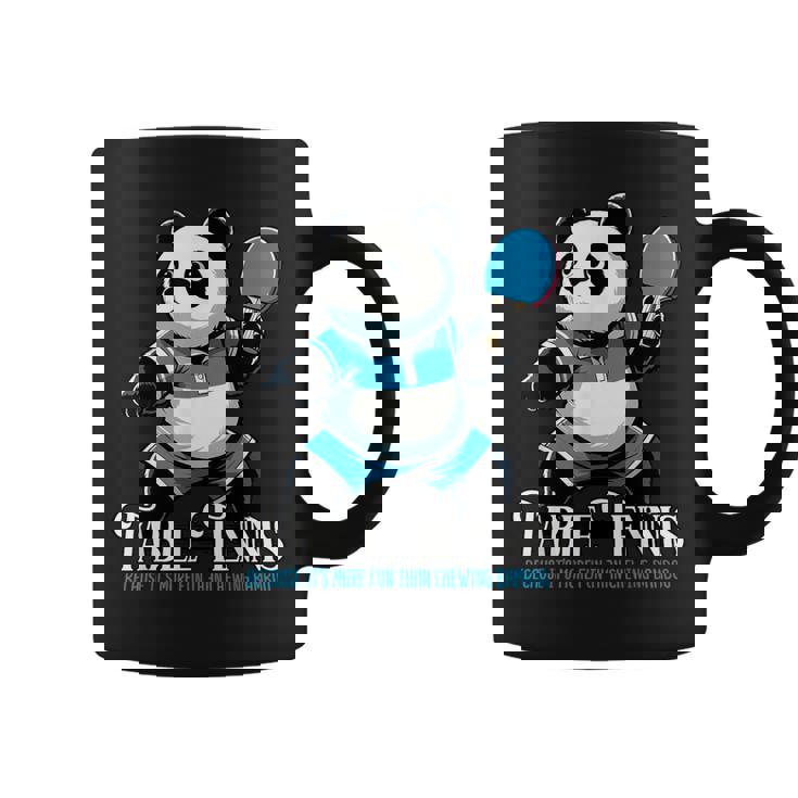 卓球 パンダ 卓球 コーヒーマグ