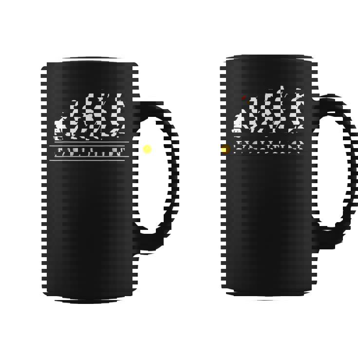 おもしろ 卓球 人類の進化 かっこいい 卓球 ネタ デザイン 卓球の選手 コーヒーマグ