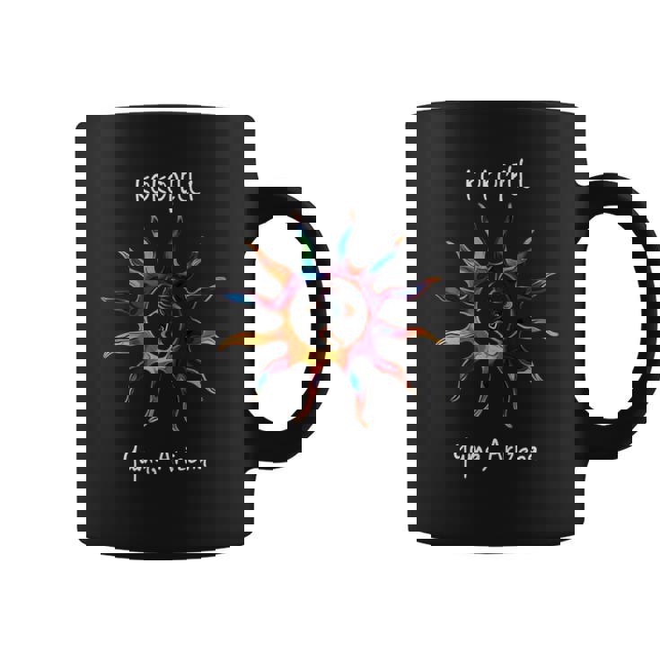 南西の太陽とココペリ コーヒーマグ