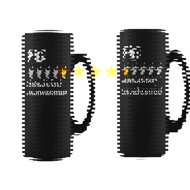 博士号、多くの努力が必要ですが、推奨される、面白い博士号。 コーヒーマグ