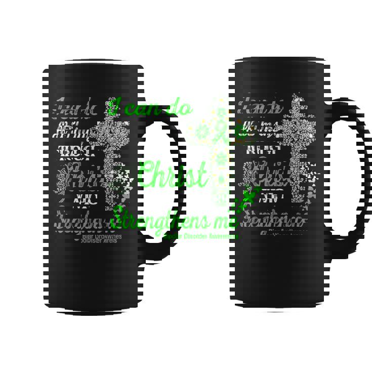 双極性障害啓発 双極性障害 戦士 キリスト コーヒーマグ