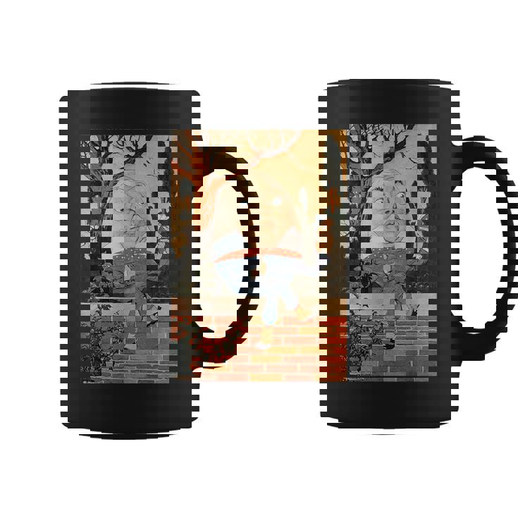 古典的なおとぎ話の保育園は壁にハンプティダンプティ土をライムズ コーヒーマグ