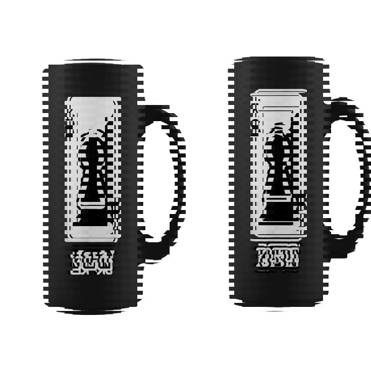 古墳《トランプのキング》パロディ【変なデザイン屋さん】歴史 かわいい イラスト 面白い おしゃれ コーヒーマグ