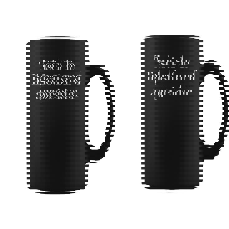 味は最高の感謝の形 コーヒーマグ