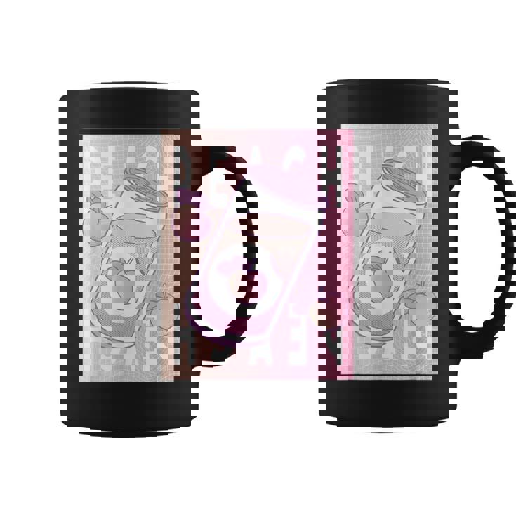 和桃アルコールソフトドリンク 桃 コーヒーマグ