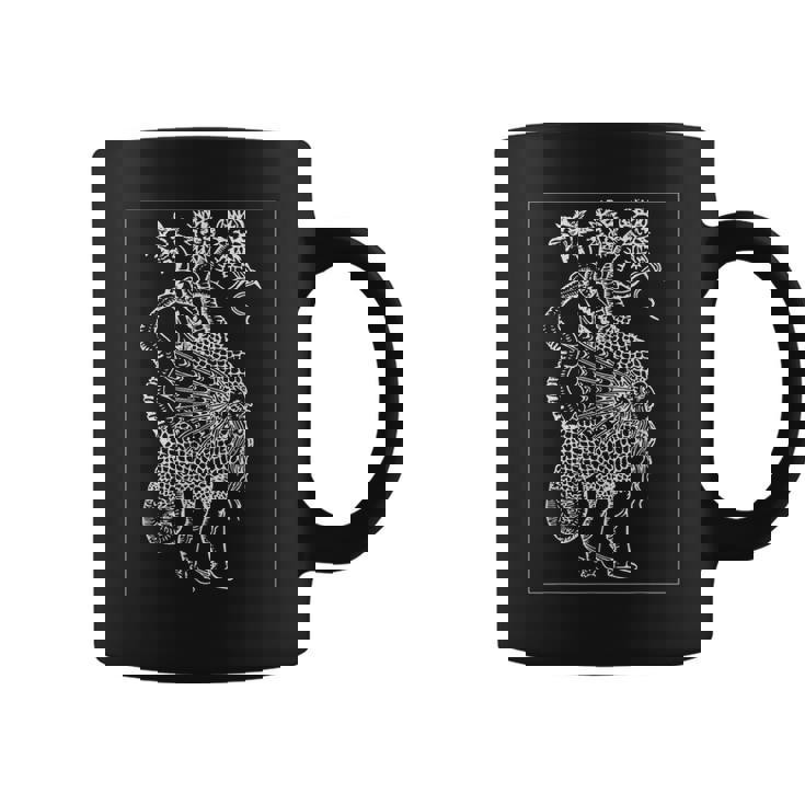 哲学者マーキュリー 魔法 錬金術 神秘主義 ヴィンテージ レトロ Mercury Philosopher Magic コーヒーマグ