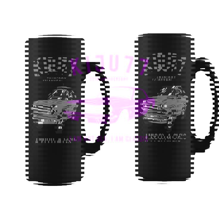 喜寿祝い 車好き 父 男性 おしゃれ クラシックカー 77歳 I'm Not Old I'm Classic コーヒーマグ