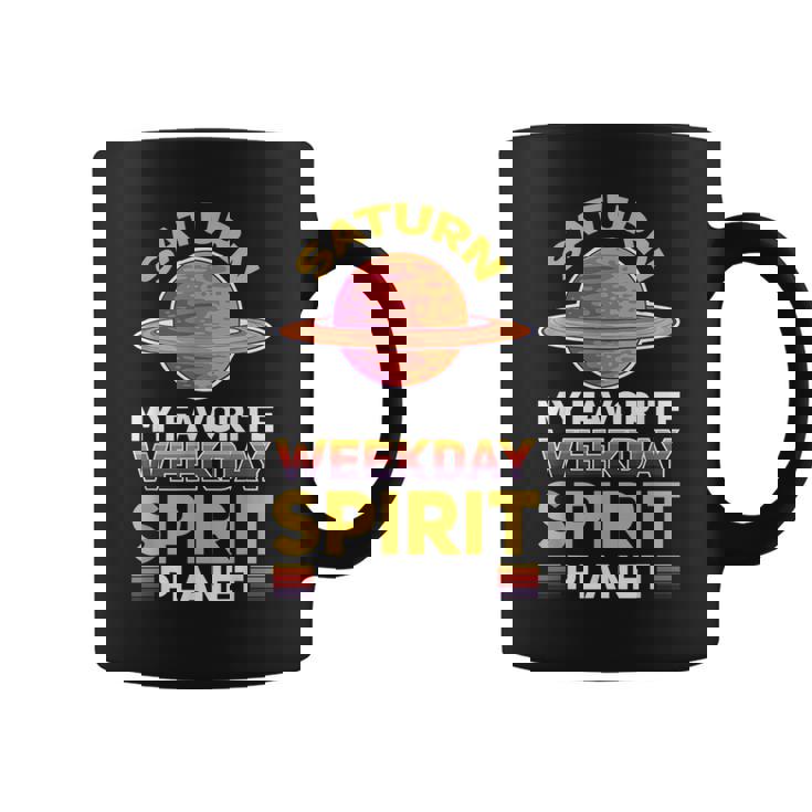 土星 惑星 土星の環 Weekday コーヒーマグ