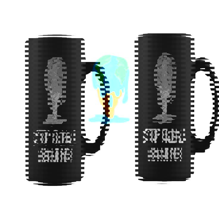 地球温暖化を止める アースデイ 地球 気候保護 地球温暖化 コーヒーマグ