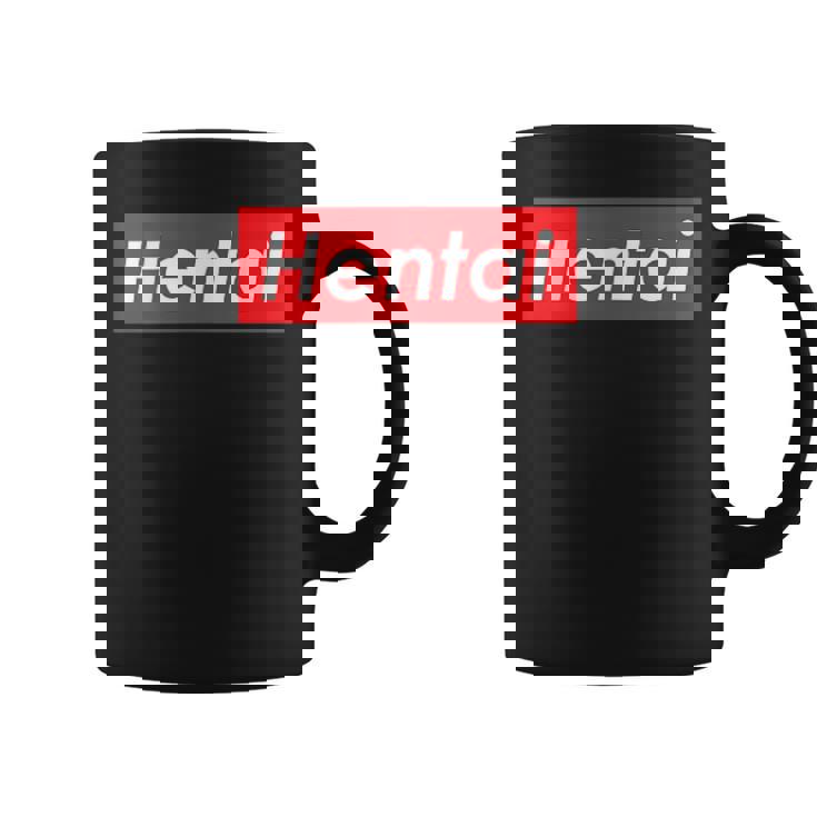 変態レッドボックスロゴ コーヒーマグ