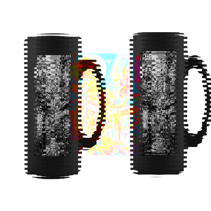 大阪シティポップ ステンドグラス 和美 コーヒーマグ