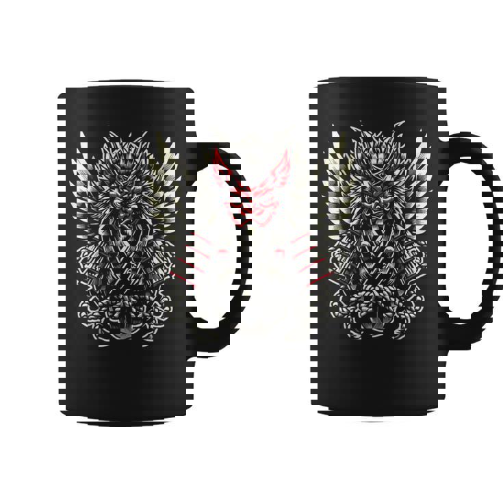 天狗のデザイン コーヒーマグ