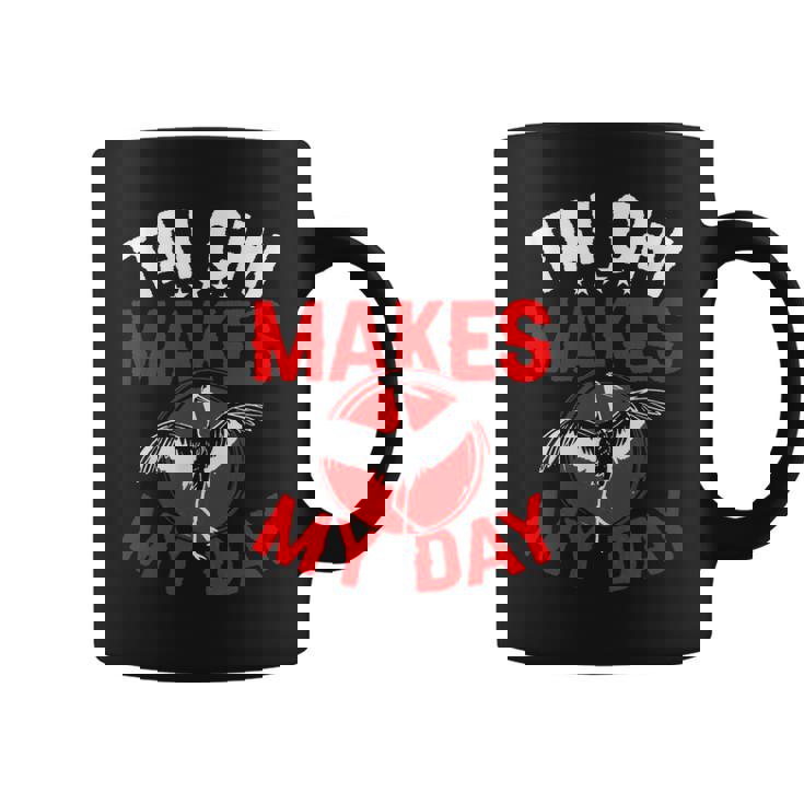 太極拳は私の日をつくる 太極拳 コーヒーマグ