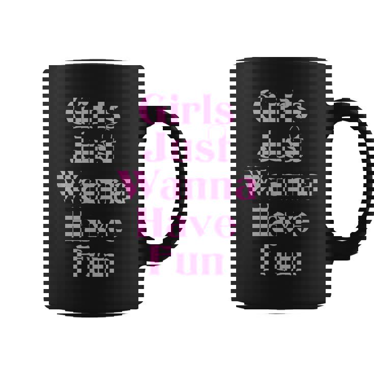 女の子はただ楽しみたいだけ コーヒーマグ