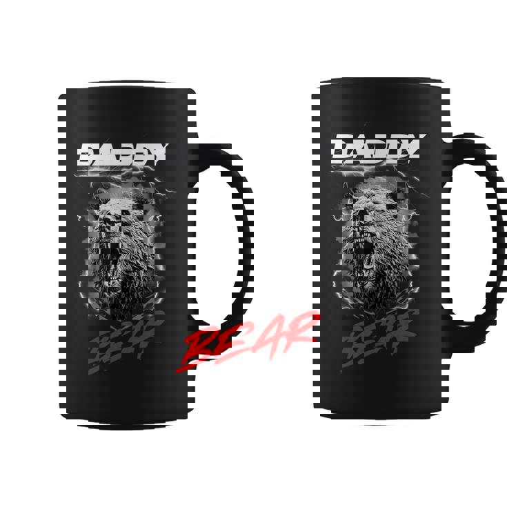 子グマを守る自慢のパパベア コーヒーマグ