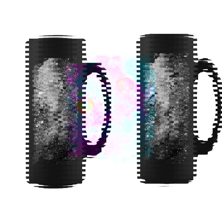 宇宙のかわいいアストロ宇宙猫 コーヒーマグ