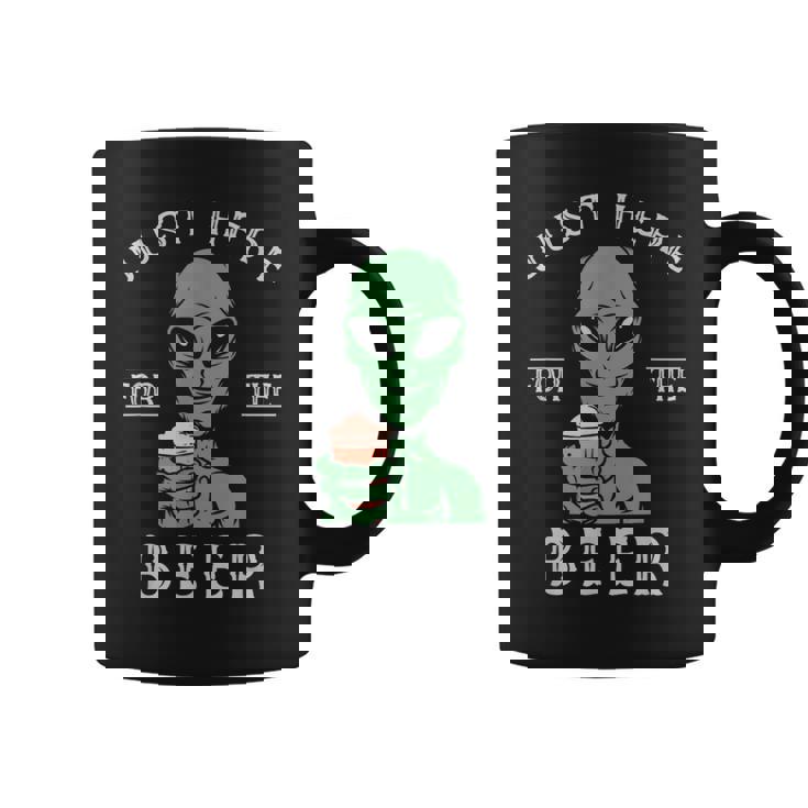 宇宙人とビール愛好家 地球外生物パーティーコスチューム コーヒーマグ