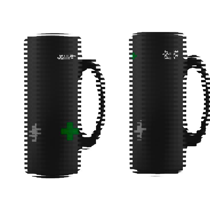 安全第一 安全第一手書き風 作業着 緑十字 コーヒーマグ