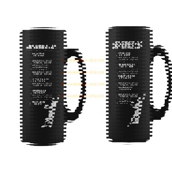 完璧なデイハンドボール、ハンドボールプレーヤー、ハンドボール コーヒーマグ