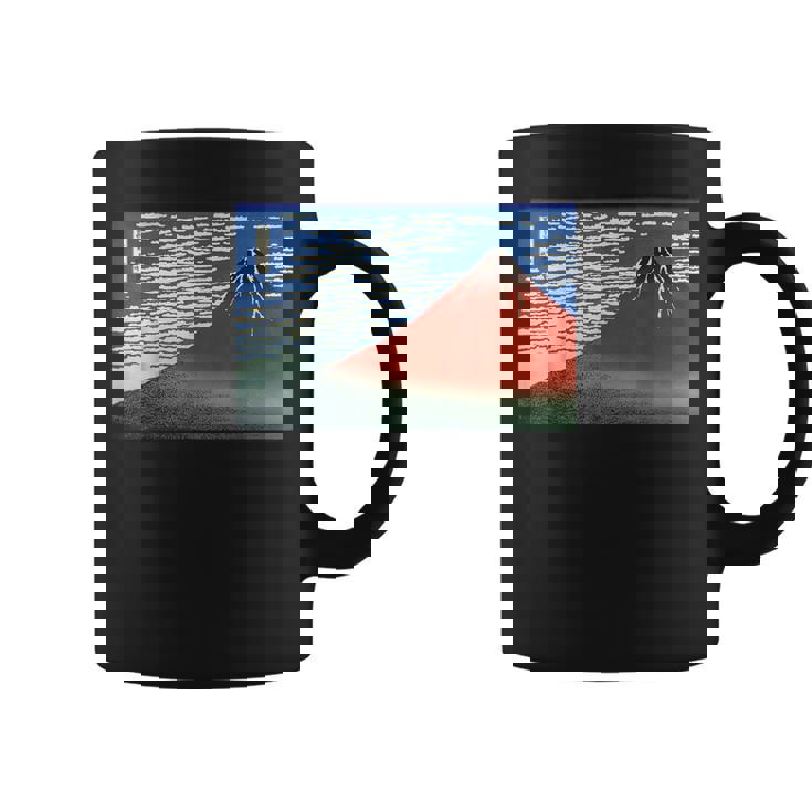 富士 晴天の山 葛飾北斎 コーヒーマグ