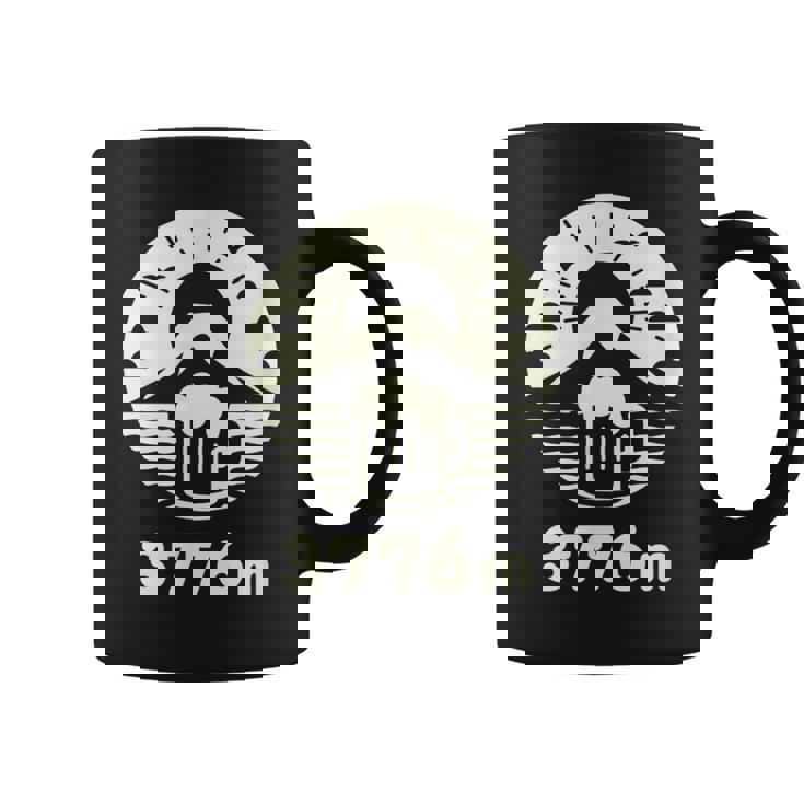 富士山3776ｍ コーヒーマグ