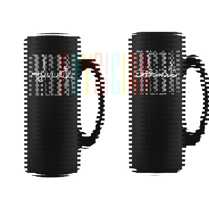 将来の医療サービス業界プロバイダー卒業 コーヒーマグ