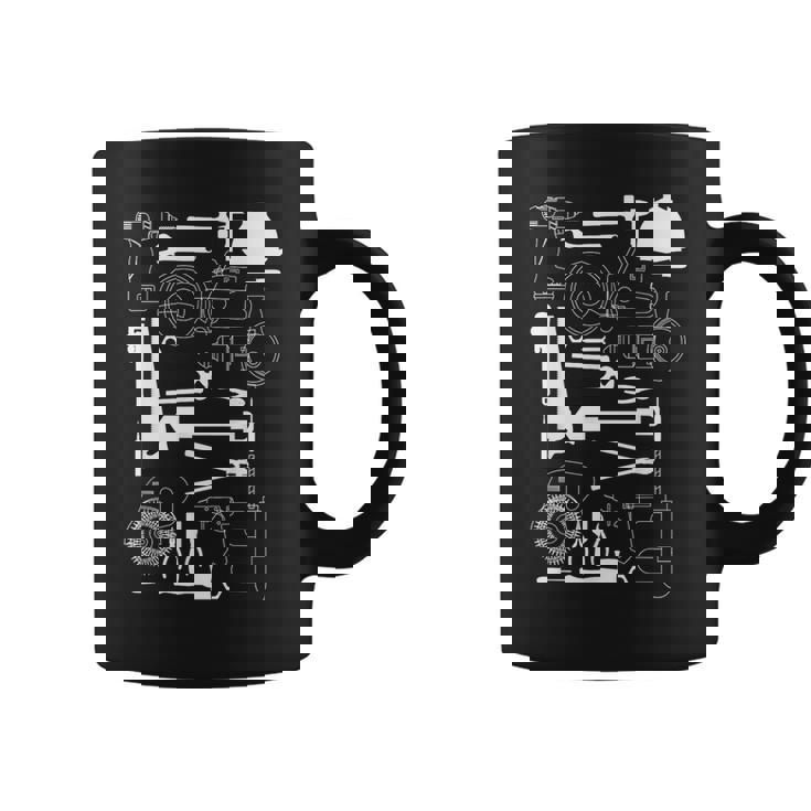 工具 工作機械 ドライバー コーヒーマグ