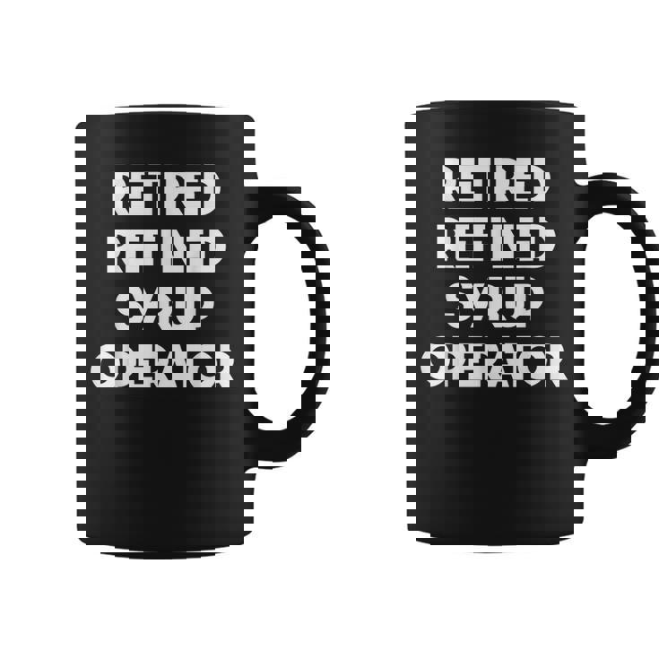 廃止された精製シロップオペレーター コーヒーマグ