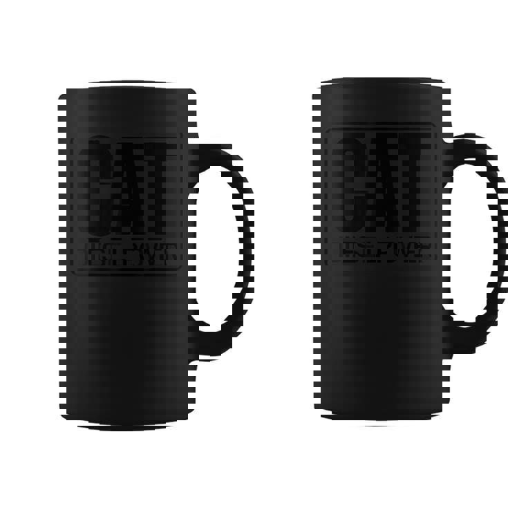 建設機械 Cat I Love Diesel Power Driver Machineist コーヒーマグ