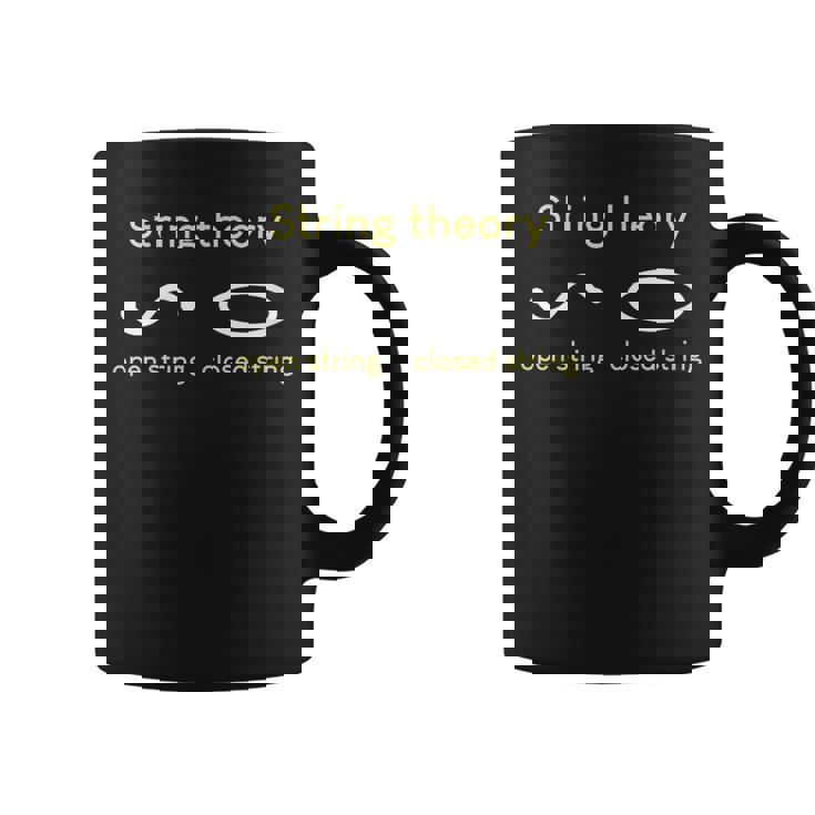 弦理論、物理学の原理概念 コーヒーマグ