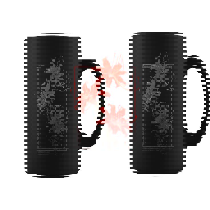 彼岸花 または 曼珠沙華 グランジ 日本の アニメ 美学 コーヒーマグ