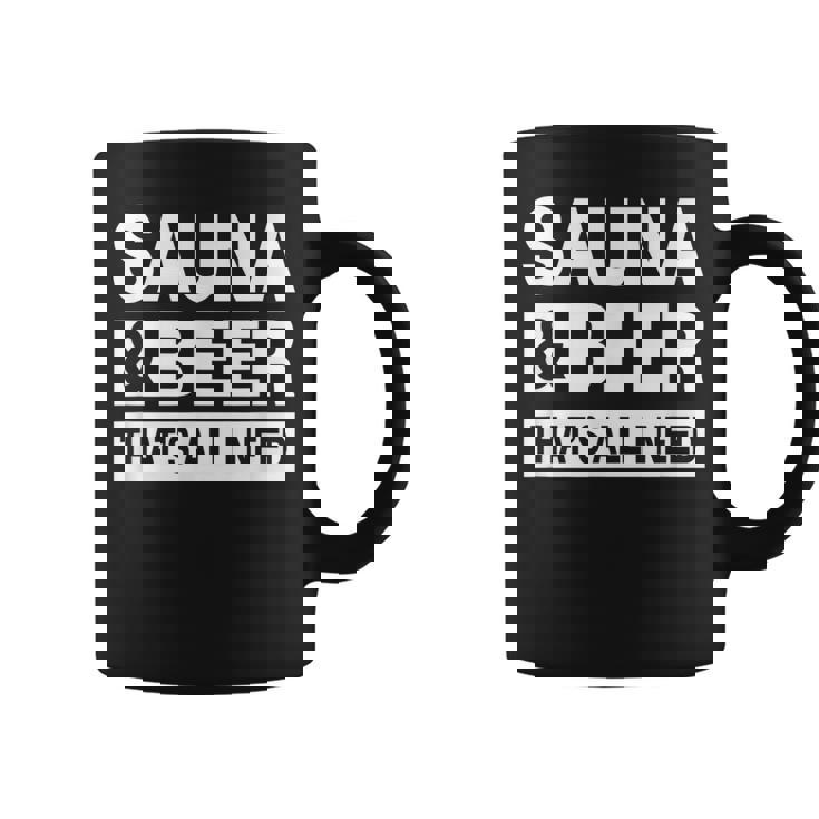必要なのはサウナ&ビール コーヒーマグ