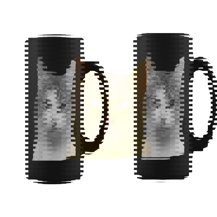 怒っている猫 リアル ミーム ウイルス インターネット コーヒーマグ