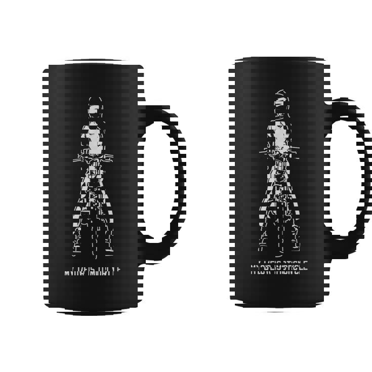 恋人はオートバイ スクランブラー カフェレーサー クラシックバイク ネイキッドバイク コーヒーマグ