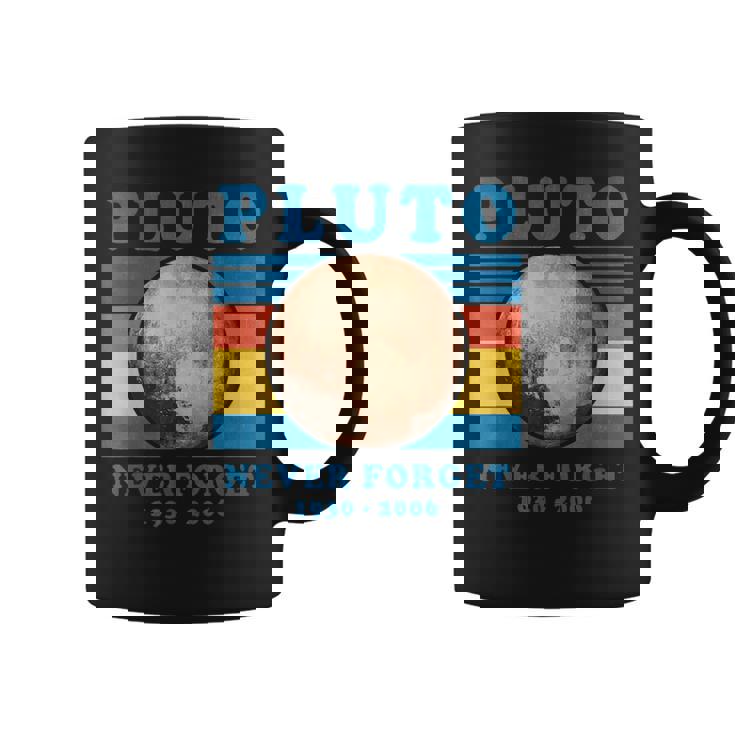 惑星冥王星を忘れてはいけないオタク天文学楽しい宇宙レトロ コーヒーマグ