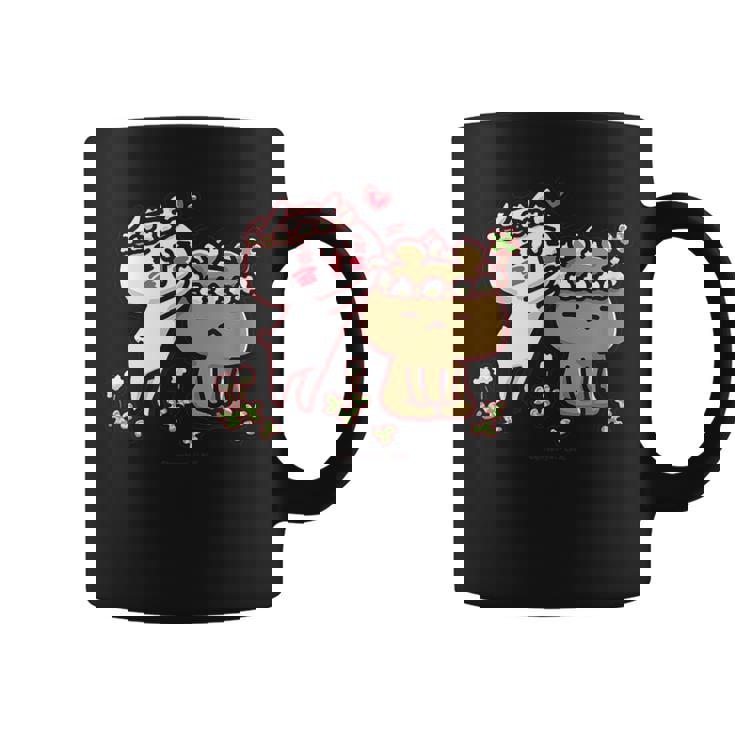 愛しすぎて大好きすぎる。 お花の冠 コーヒーマグ