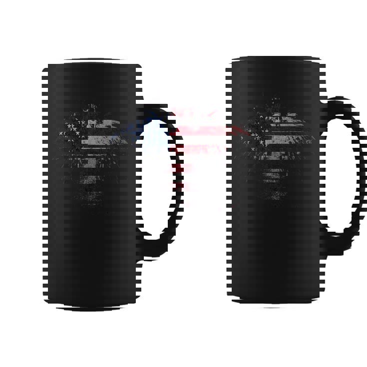 愛国的なアメリカンイーグルフラッグ コーヒーマグ