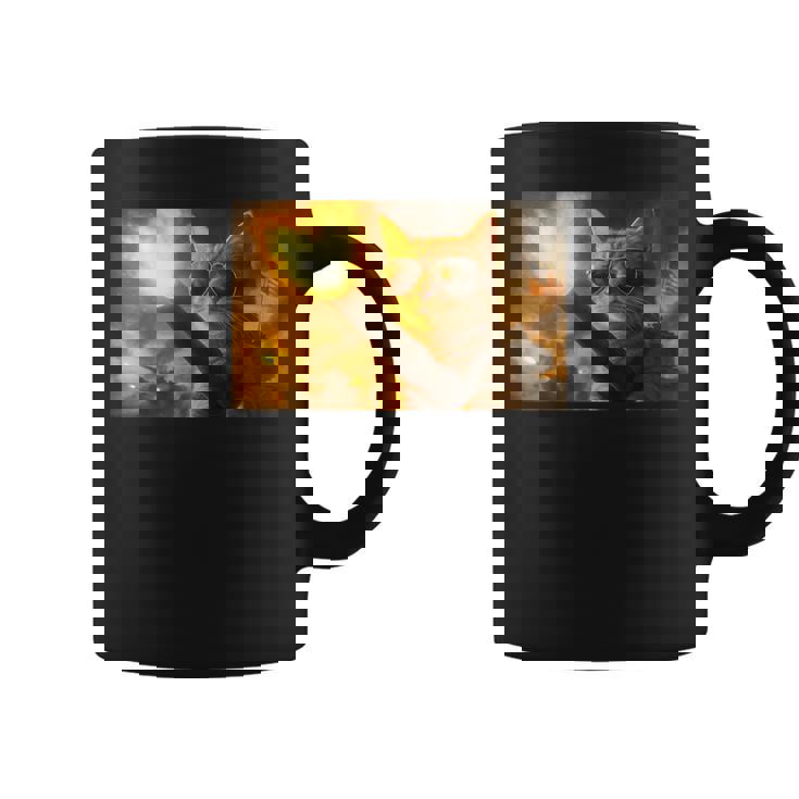 戦車砲身に猫と戦う愛国的な銃の権利 プロガン コーヒーマグ