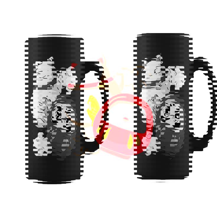 招き猫 招き猫だるま カワイイ コーヒーマグ