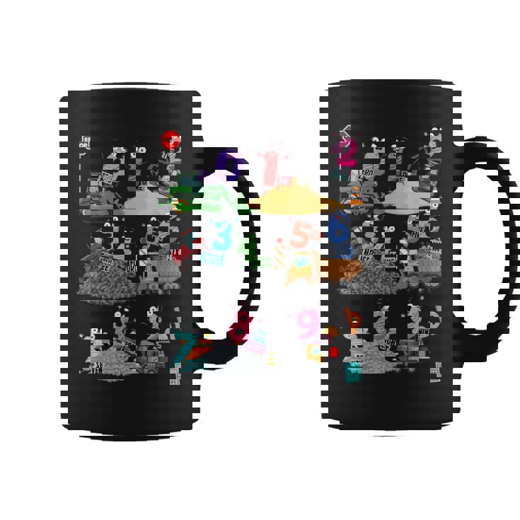 数学の日のコスチューム アイデアに数字付き キッズ 数学 数字 コーヒーマグ