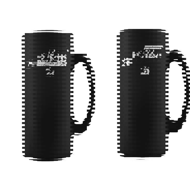 数学クラスの二次方程式 Quadratic Formula For Math Class コーヒーマグ