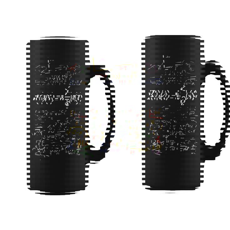 数学シュレディンガー方程式 コーヒーマグ