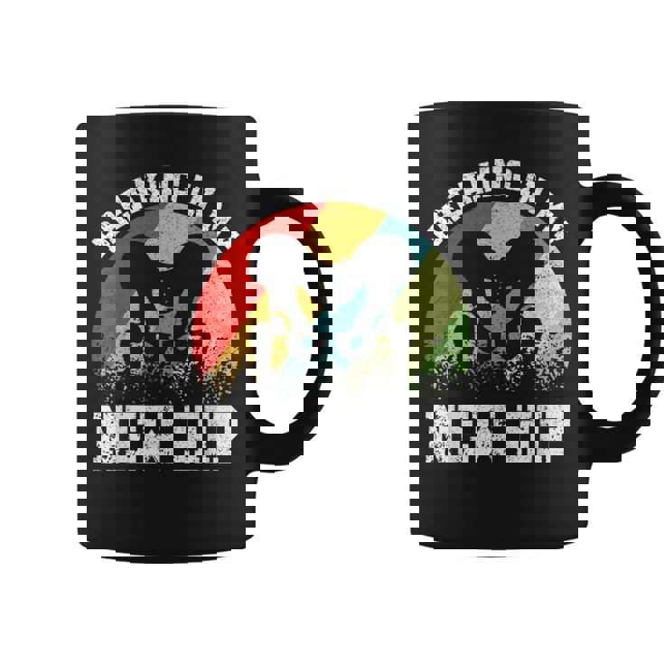 新しい股関節の慣らし 股関節置換手術 コーヒーマグ