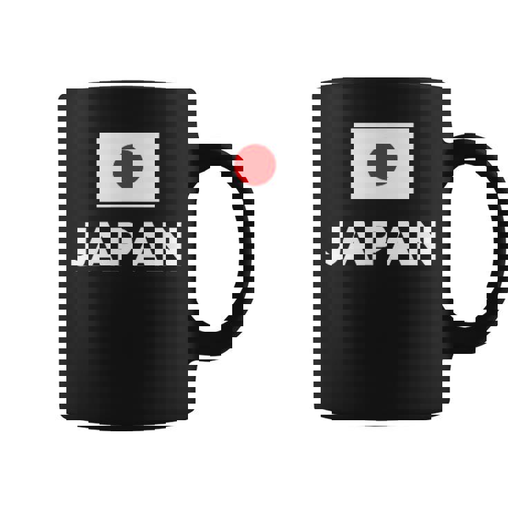 日の丸国旗 Japanワンポイント コーヒーマグ