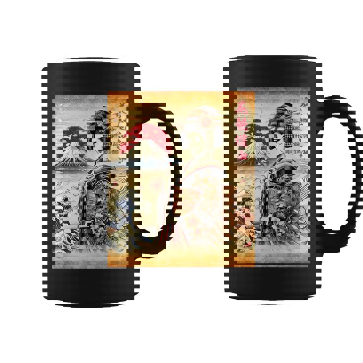 日本の伝統の優雅さ コーヒーマグ