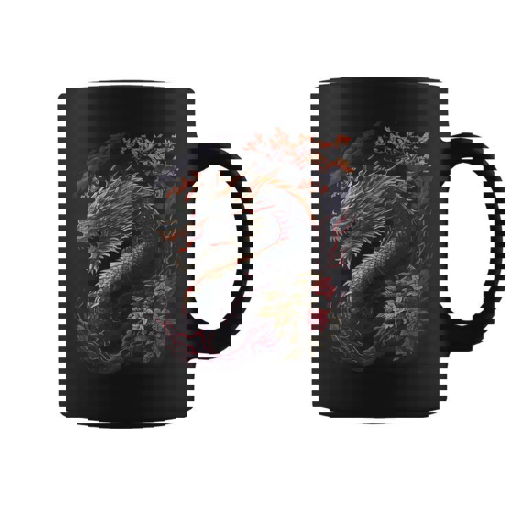 日本の東京ドラゴングラフィックtシャツ メンズ レディース ボーイズ ガールズ コーヒーマグ